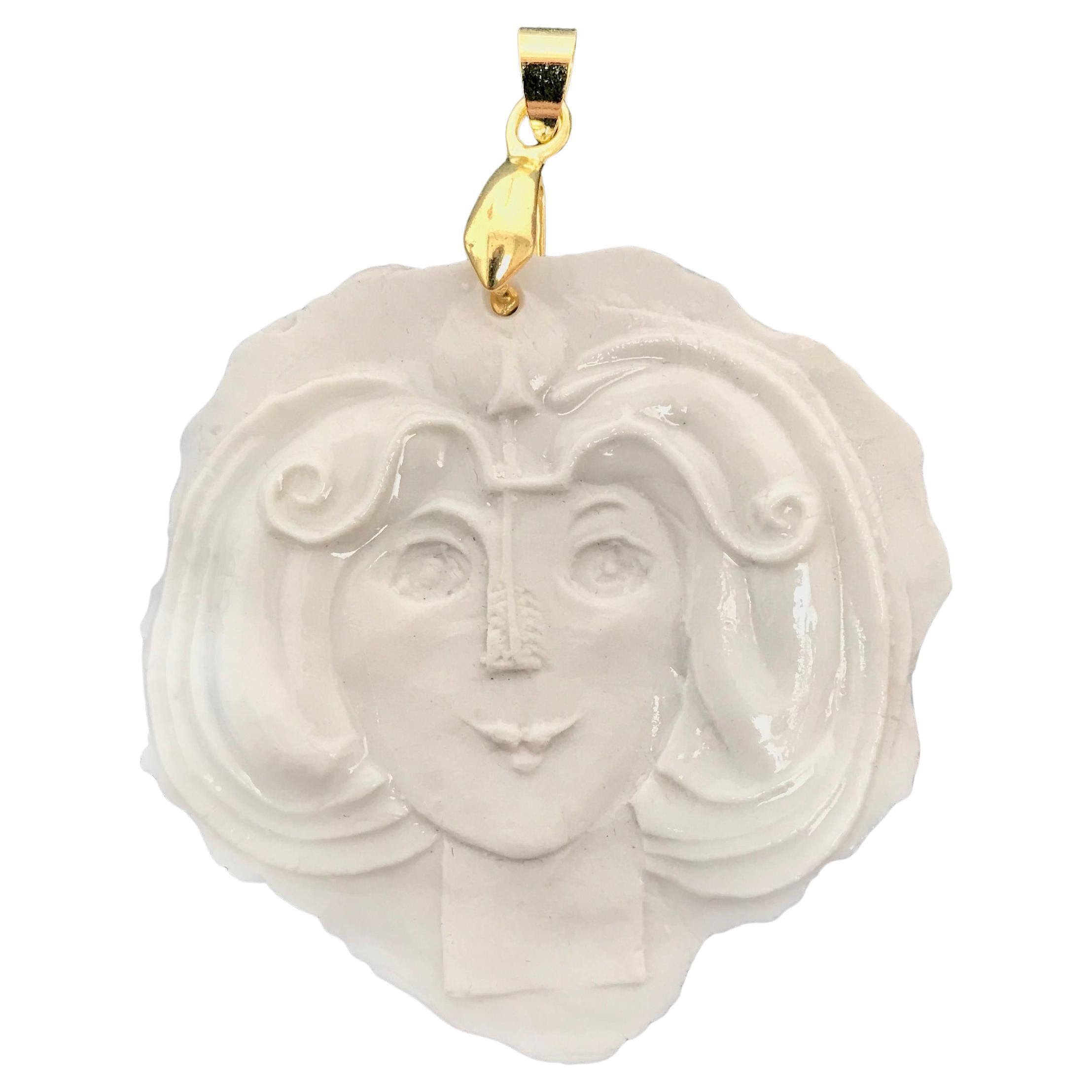 Roger Capron, Zodiac Charm Sagittarius, Vallauris 1973 For Sale