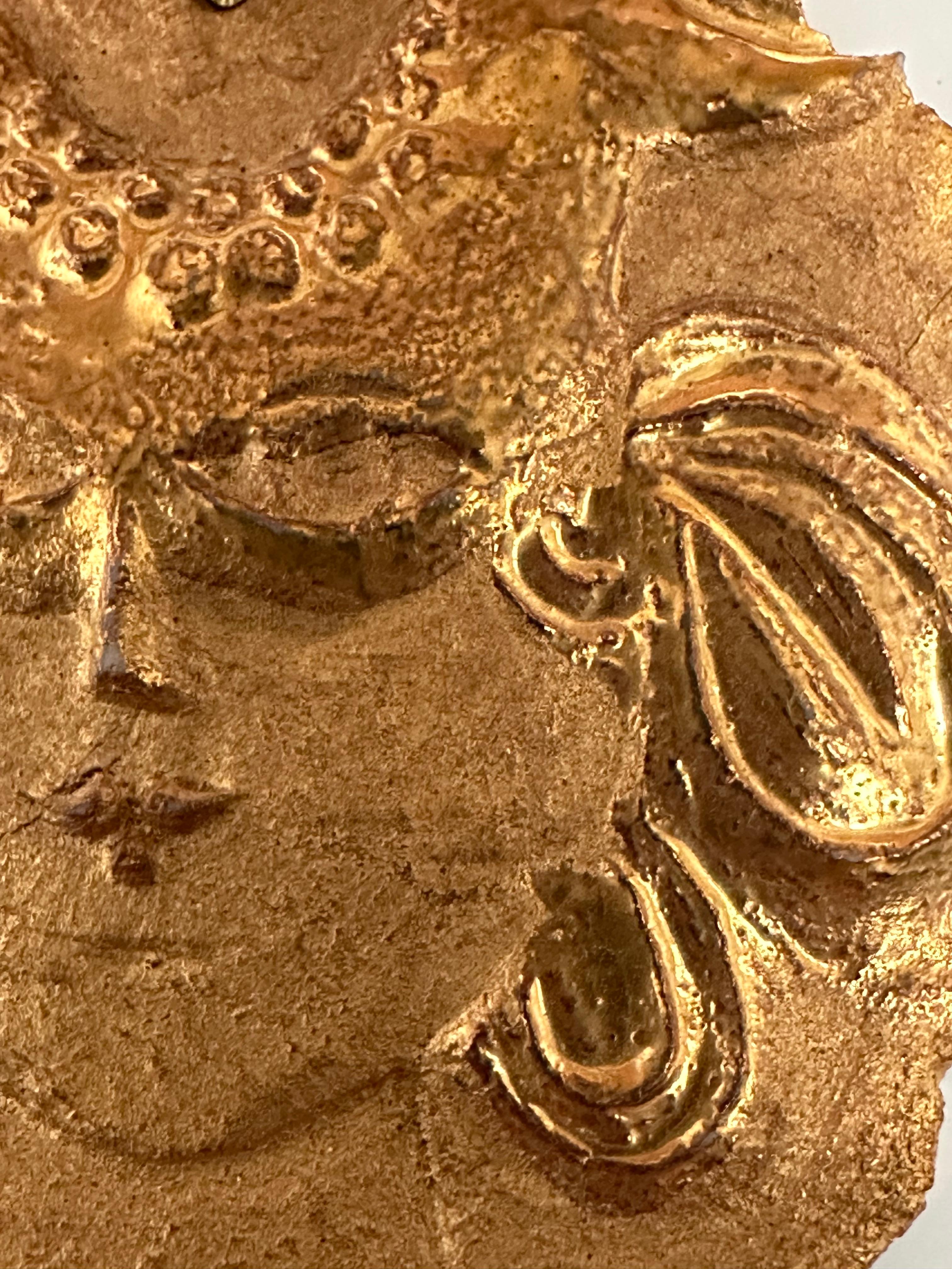 Other Roger Capron, Zodiac Charm Taurus, Vallauris 1973 For Sale