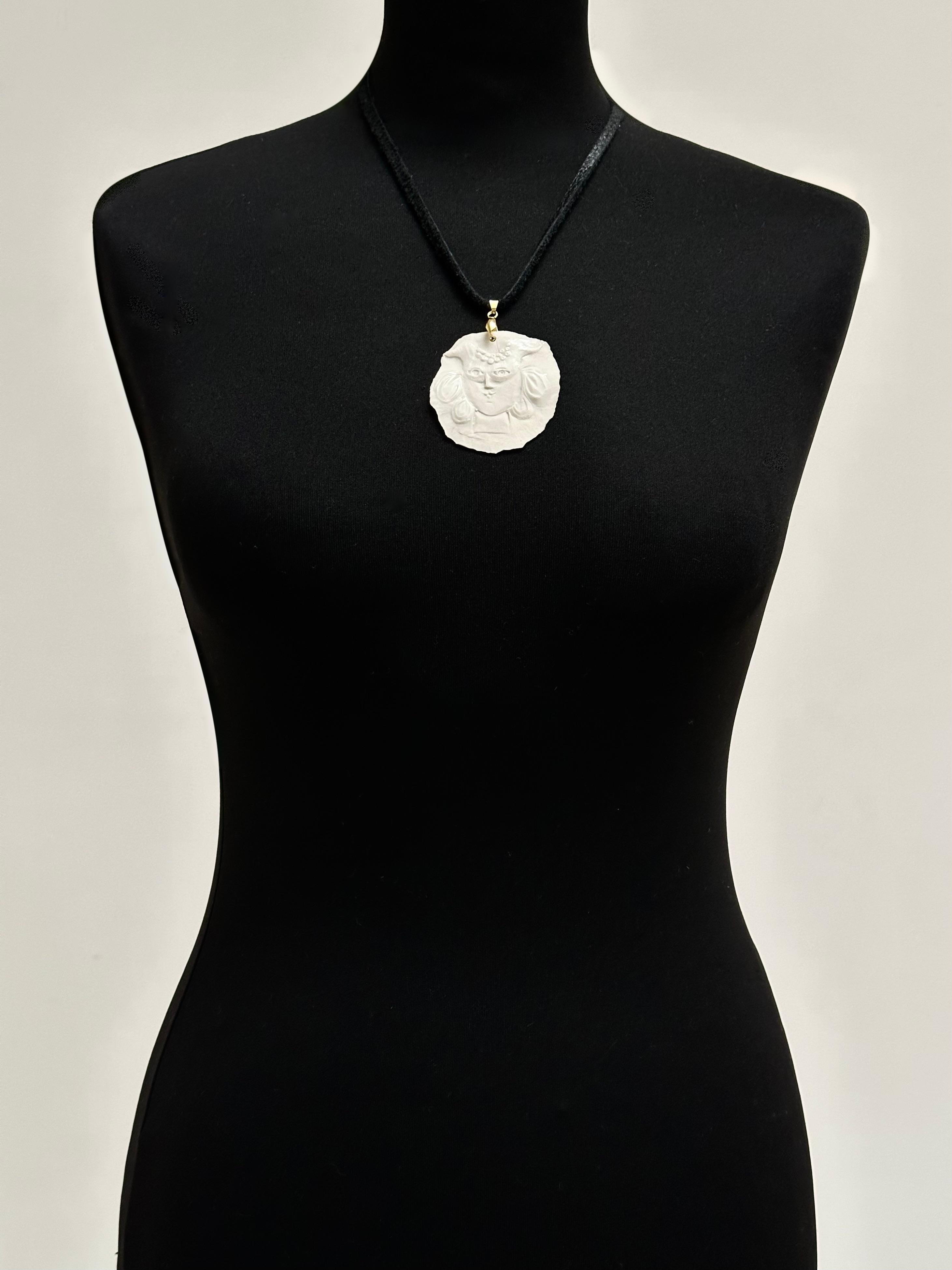 French Roger Capron, Zodiac Charm Taurus, Vallauris 1973 For Sale