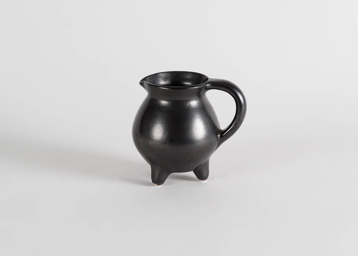 Mid-20th century pitcher by French artist Roger Capron.