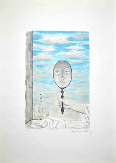 Mirror - Original Lithograph by Roger Chapelain-Midy - 1970s