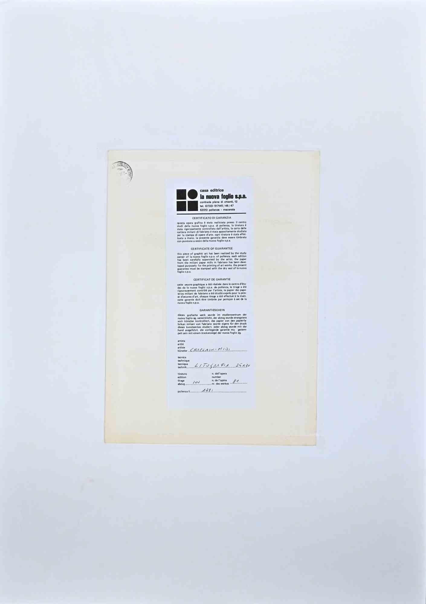 Sonnenuntergang – Lithographie von Roger Chapelain-Midy – 1971 im Angebot 1