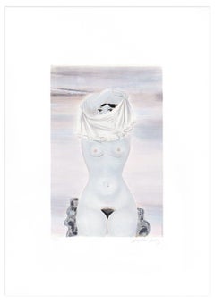 Femme - Lithographie originale de R. Chapelain-Midy - 1970
