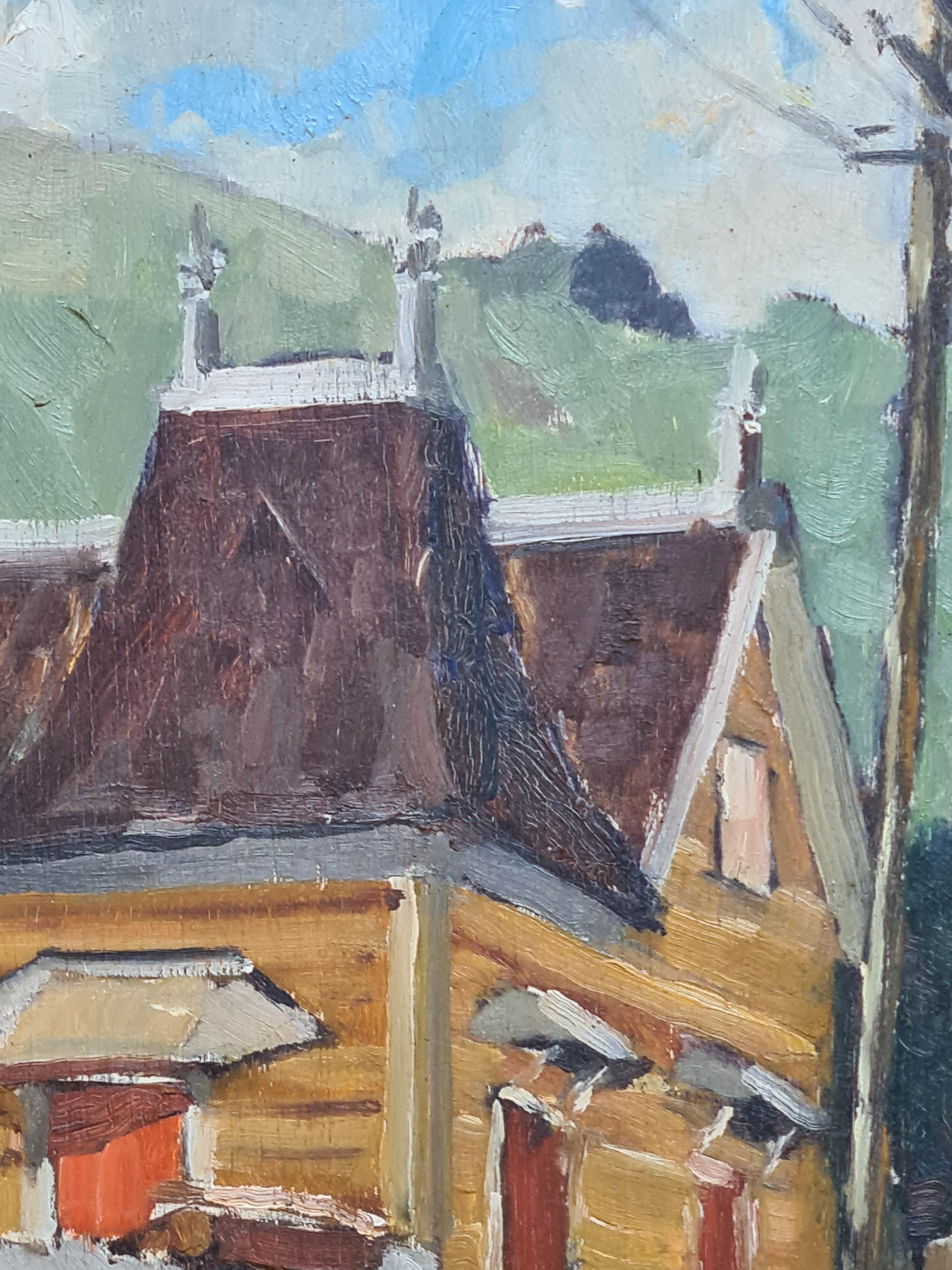 Modern Mauritian Street Scene, Veille Rue de Port Saint Louis For Sale 2