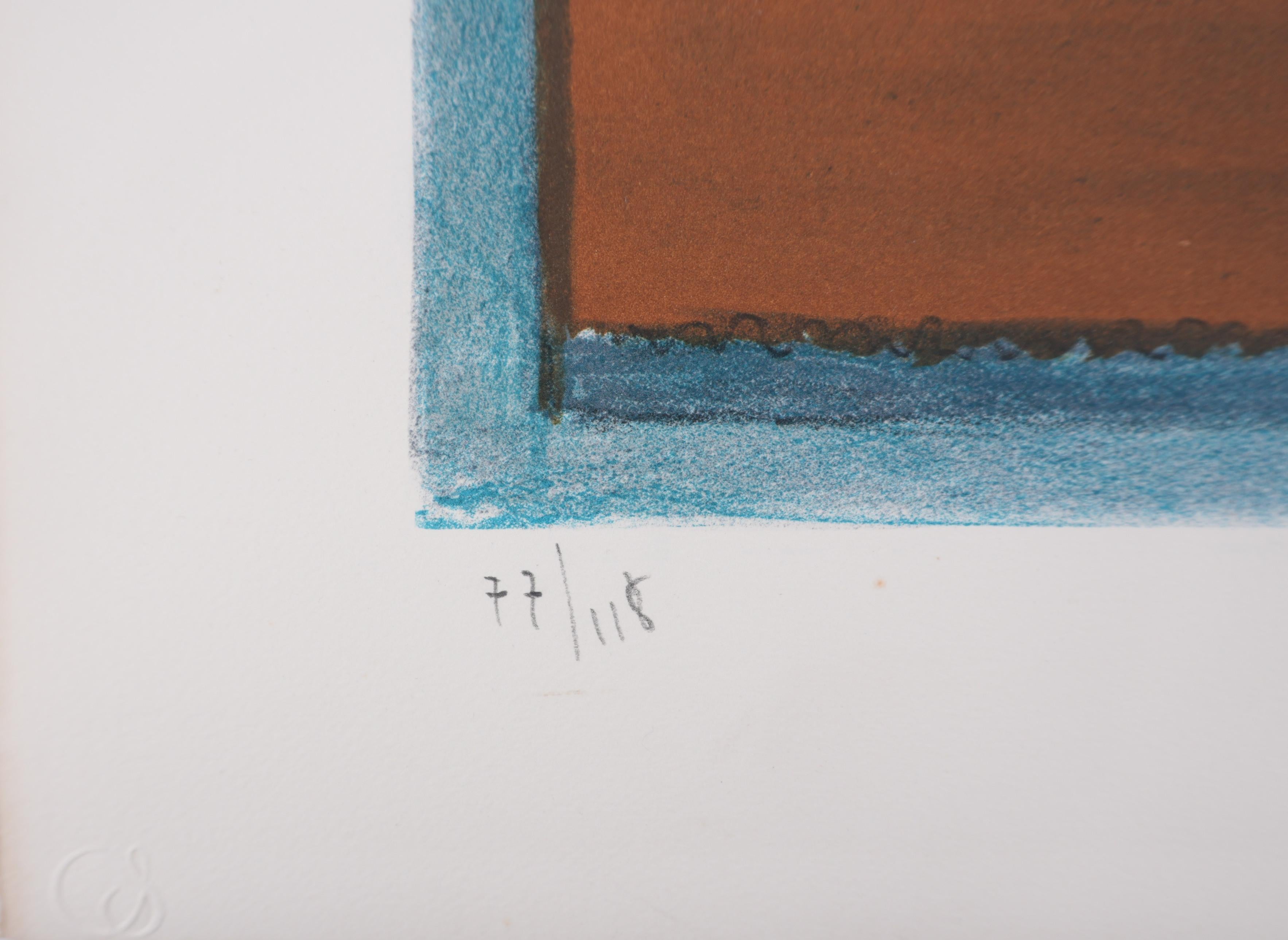 Roger CRUSAT (1917-1994)
Desnudo en el salón, 1973

Litografía original
Firmado a lápiz
Numerado / 118 ejemplares
Sobre vitela Arches, 56 x 68 cm (c. 22 x 27 pulg.)

INFORMACIÓN: Autentificado por el sello ciego del editor

Excelente estado,