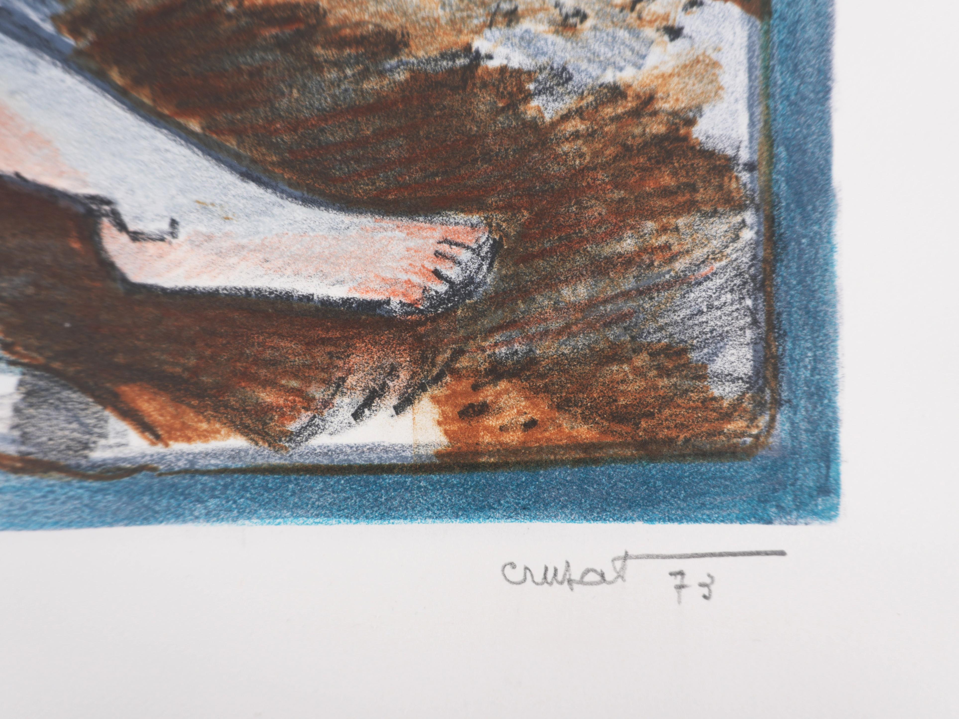 Desnudo Sentado - Litografía original, FIRMADA A MANO y Numerada en venta 1