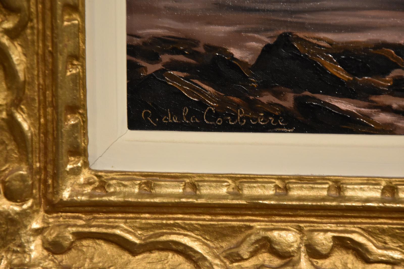 Ölgemälde von Roger de la Corbiere 
