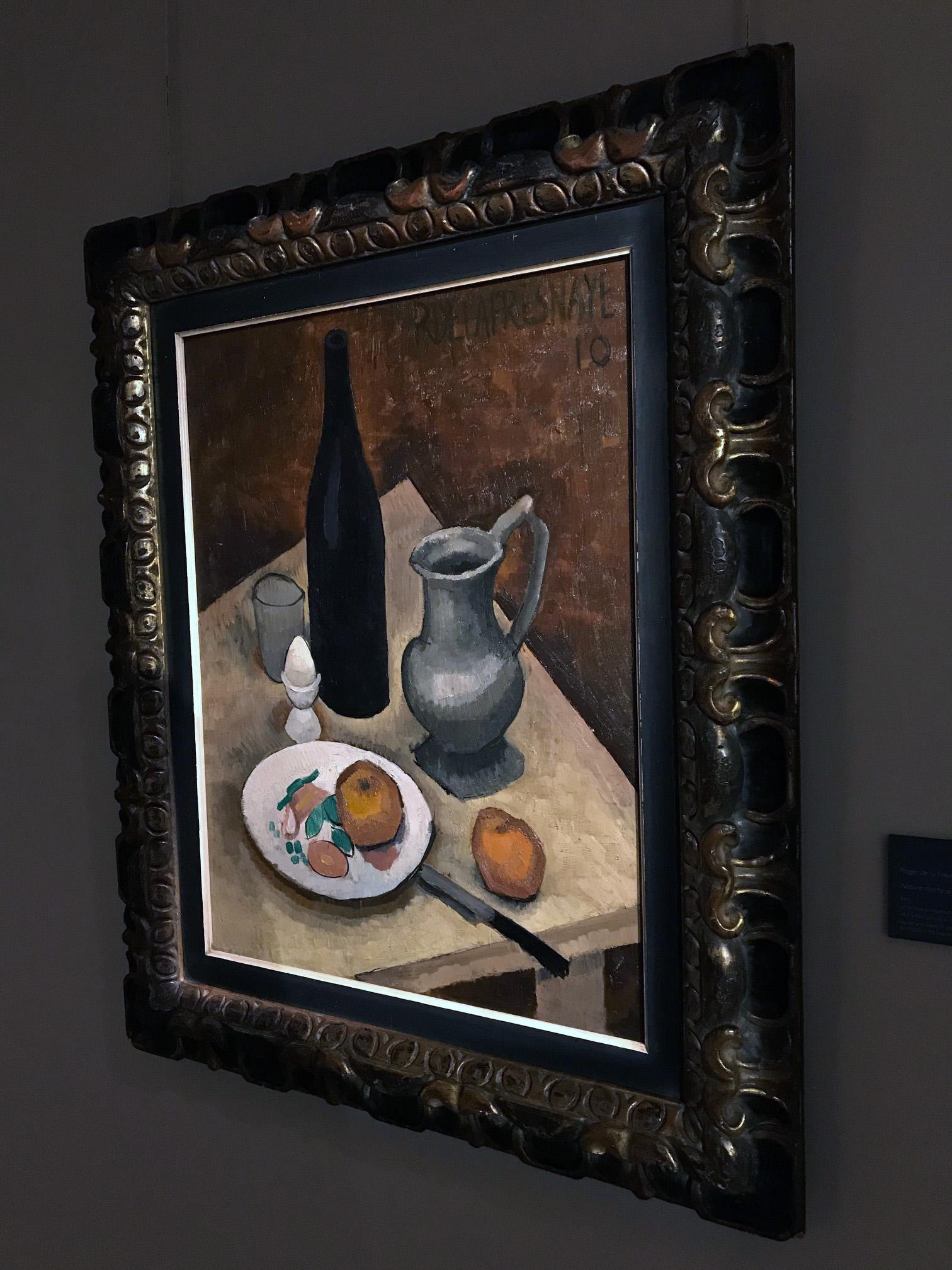 Nature morte à l'oeuf - Roger de la Fresnaye, nature morte, moderne, français, fruit en vente 6