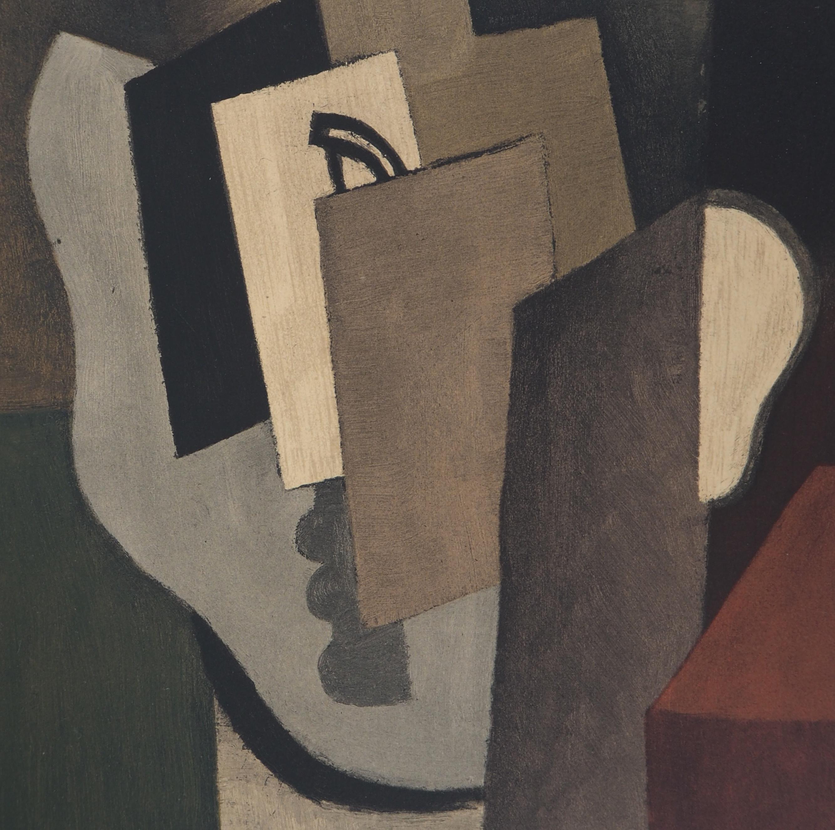 Roger de la Fresnaye
Cubist Composition

Stone lithograph after a painting
Printed in Mourlot workshop
On Arches vellum 65 x 50 cm (c. 26 x 20 inch)

Excellent condition