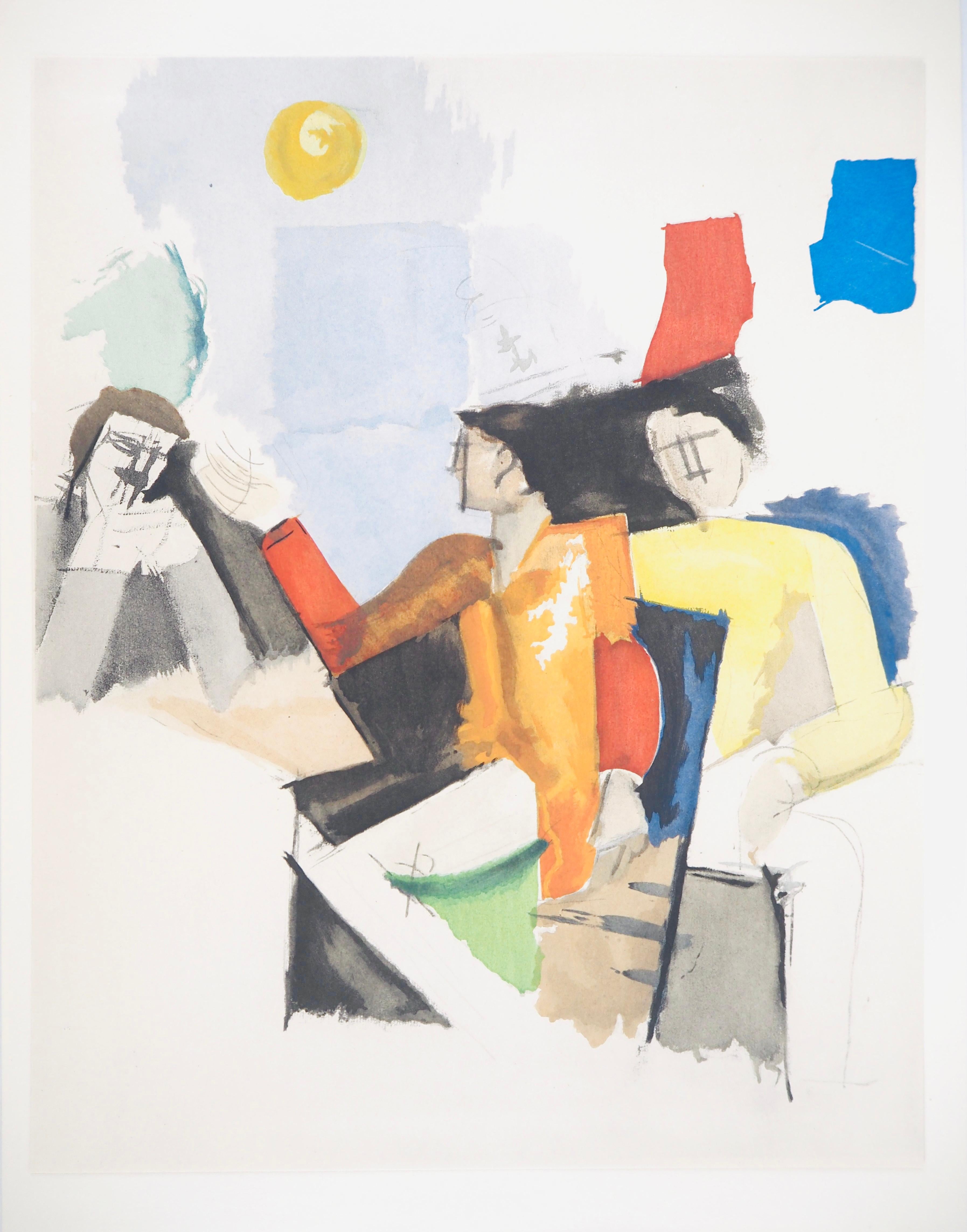 Medium: Lithograph on vélin d'Arches paper
Year: 1968
Paper Size: 26 x 20 inches
Inscription: Unsigned and unnumbered, as issued
Notes: From the folio, Roger de la Fresnaye, III, Collection Pierre Levy, 1968; published by Fernand Mourlot, Paris;