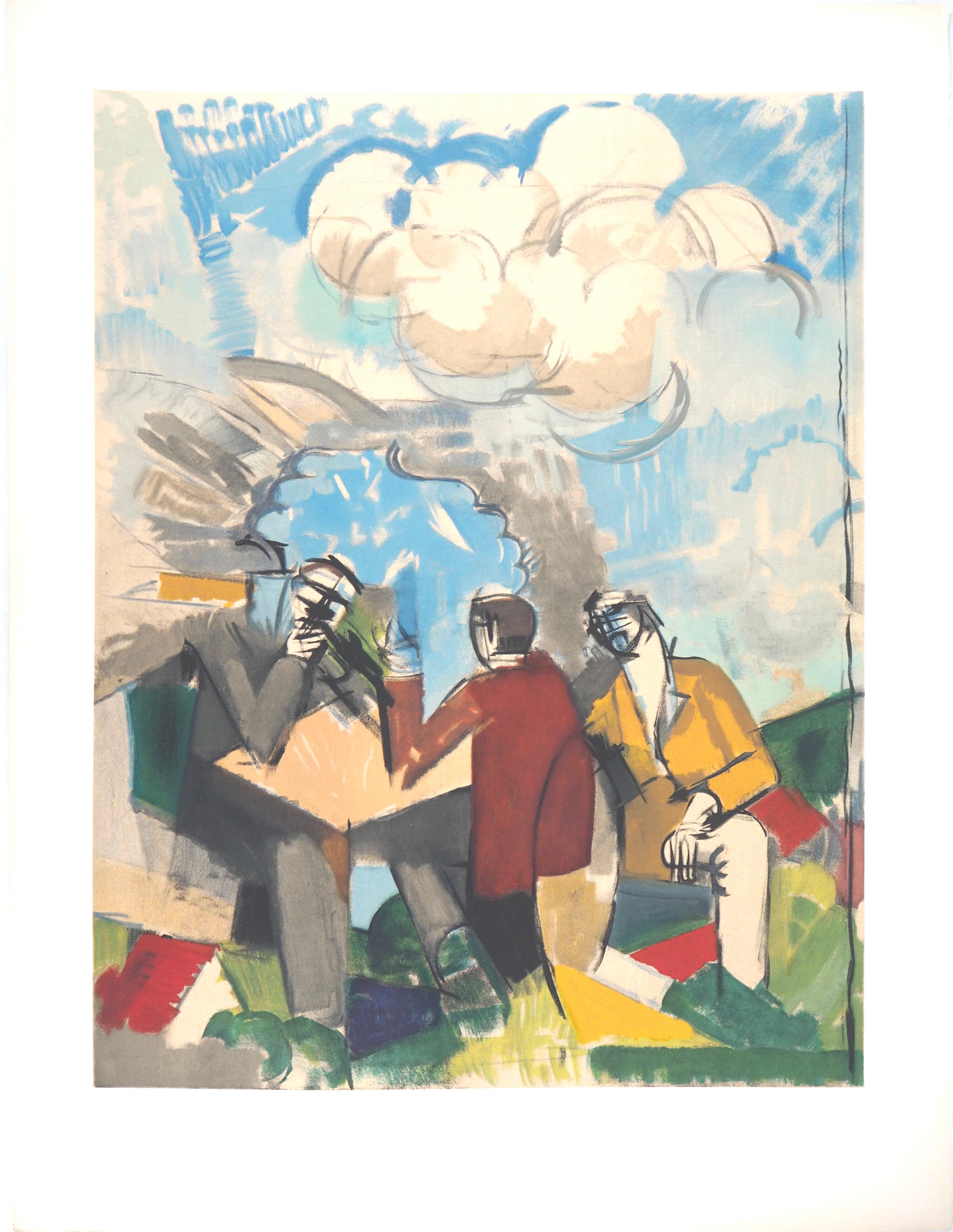 Medium: Lithograph on vélin d'Arches paper
Year: 1968
Paper Size: 20 x 26 inches
Inscription: Unsigned and unnumbered, as issued
Notes: From the folio, Roger de la Fresnaye, III, Collection Pierre Levy, 1968; published by Fernand Mourlot, Paris;
