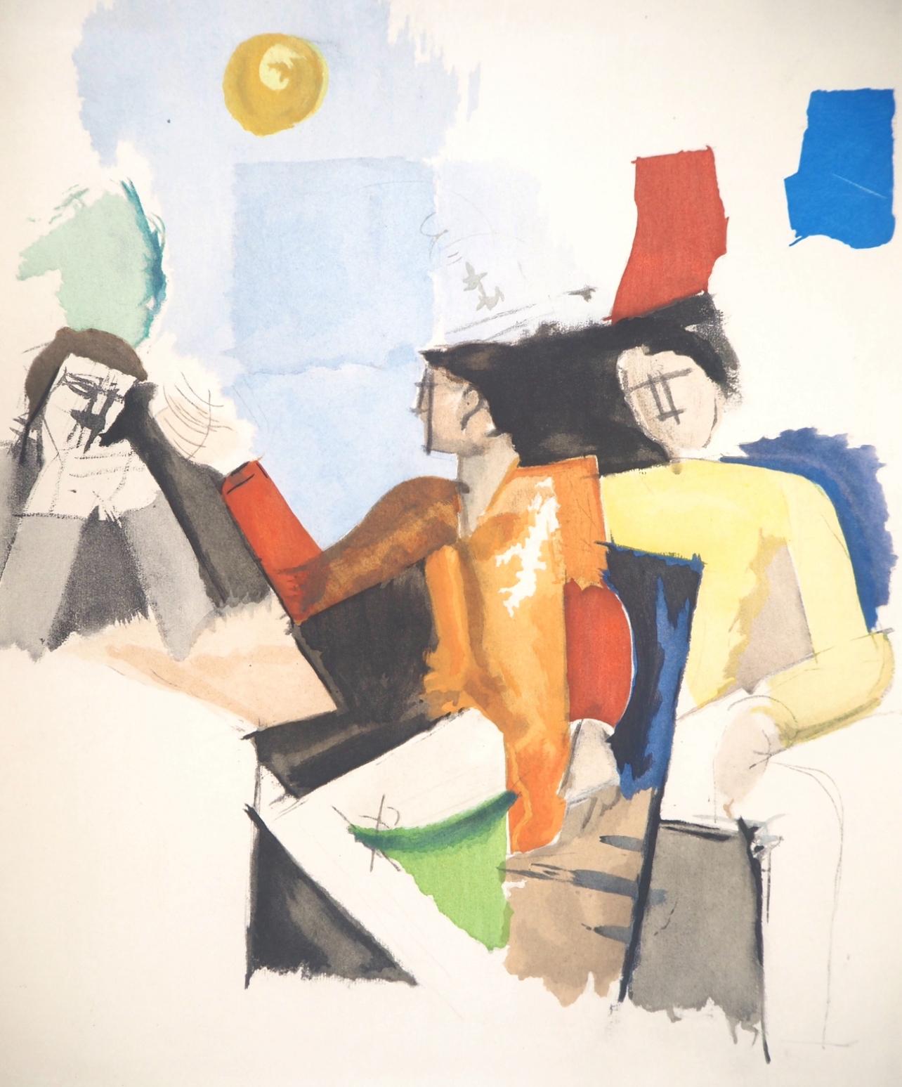 Support : Lithographie sur papier vélin d'Arches
Année : 1968
Taille du papier : 26 x 20 pouces
Inscription : Signée dans la plaque et non numérotée, telle qu'émise.
Notes : D'après l'in-folio, Roger de la Fresnaye, III, Collection Pierre Levy, 1968