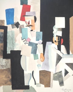 de La Fresnaye, Escena militar, Colección Pierre Lévy (después)