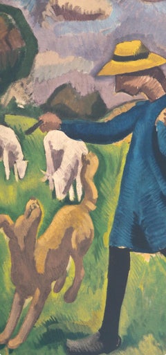 Roger de La Fresnaye, Shepherdess, 1968 (after)