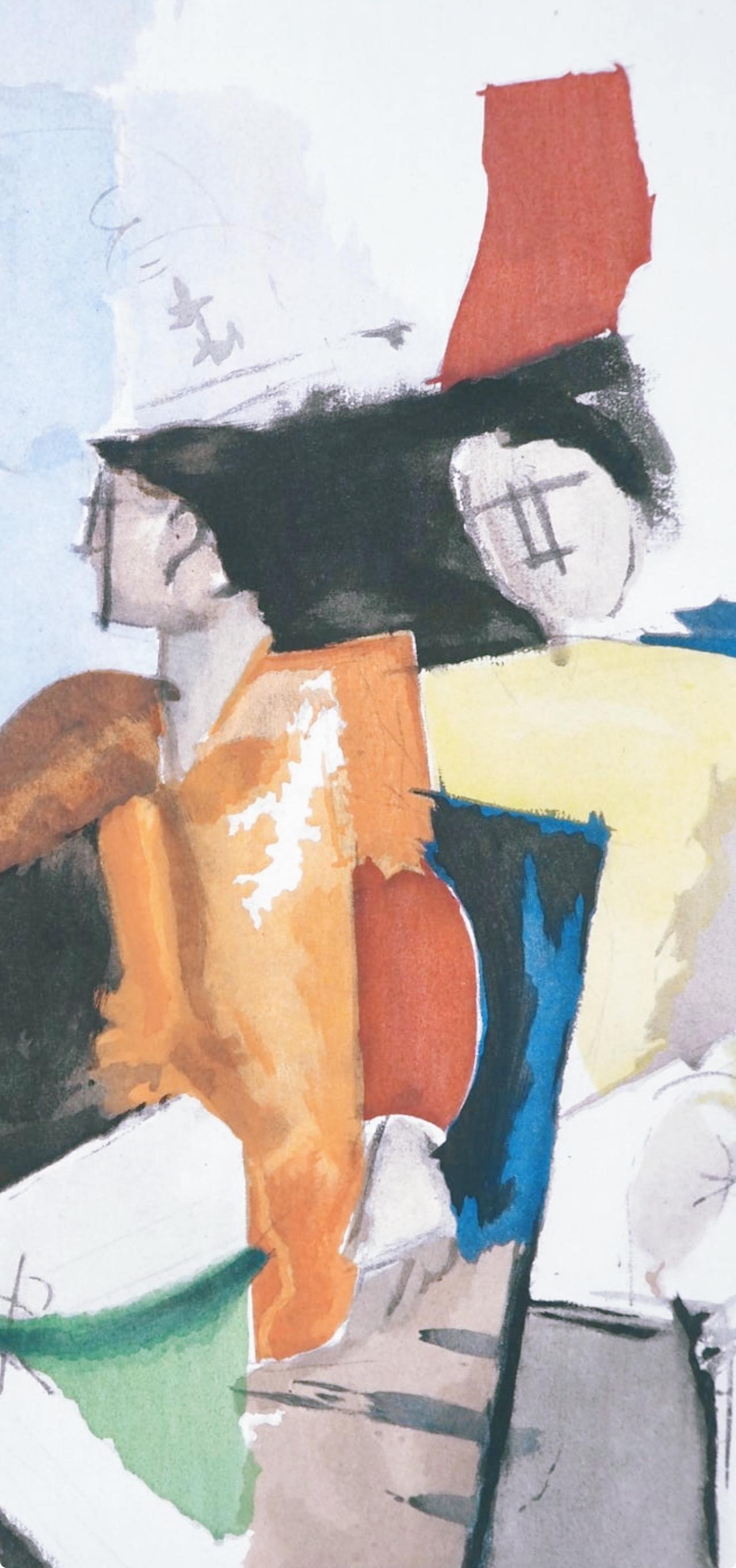 Roger de La Fresnaye, The Conquest of Air, 1968 (after) - Print by Roger de la Fresnaye