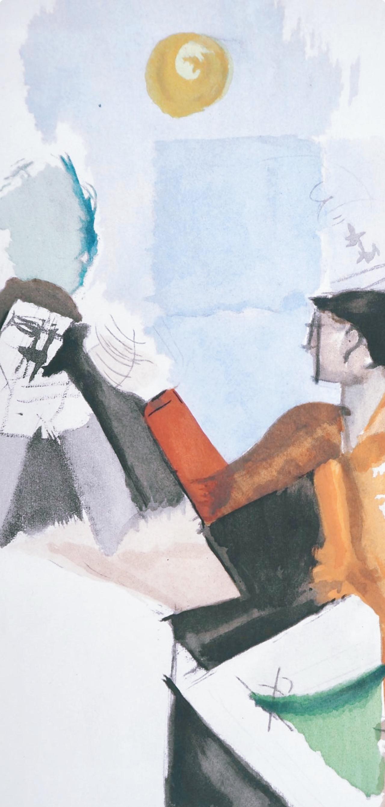 Roger de La Fresnaye, The Conquest of Air, 1968 (after) - Cubist Print by Roger de la Fresnaye