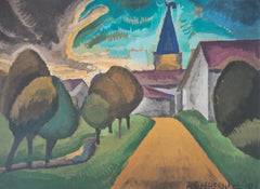 Roger de La Fresnaye, The Entrance to the Village, 1968 (after)