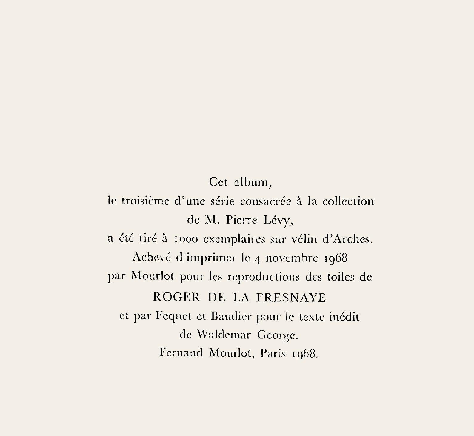 Roger de la Fresnaye, La femme roumaine, 1968 (d'après) en vente 6