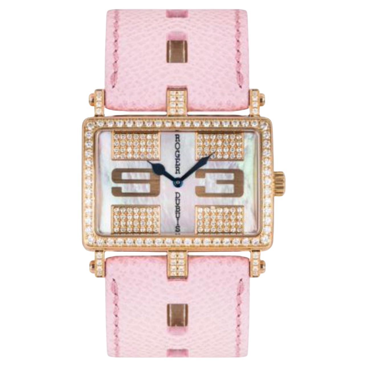 Roger Debuis Too Much Rose Gold Diamond Set Watch