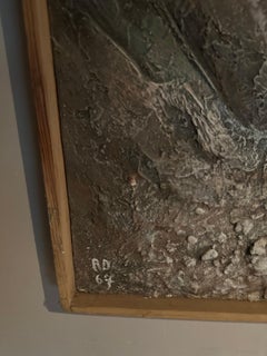 Roger Desserprit Painting on Plaster