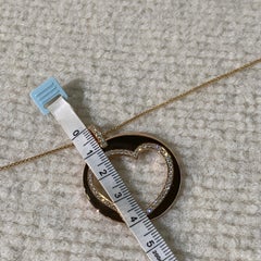 Roger dubuis 18k Rose Gold Diamond Pendant Necklaces