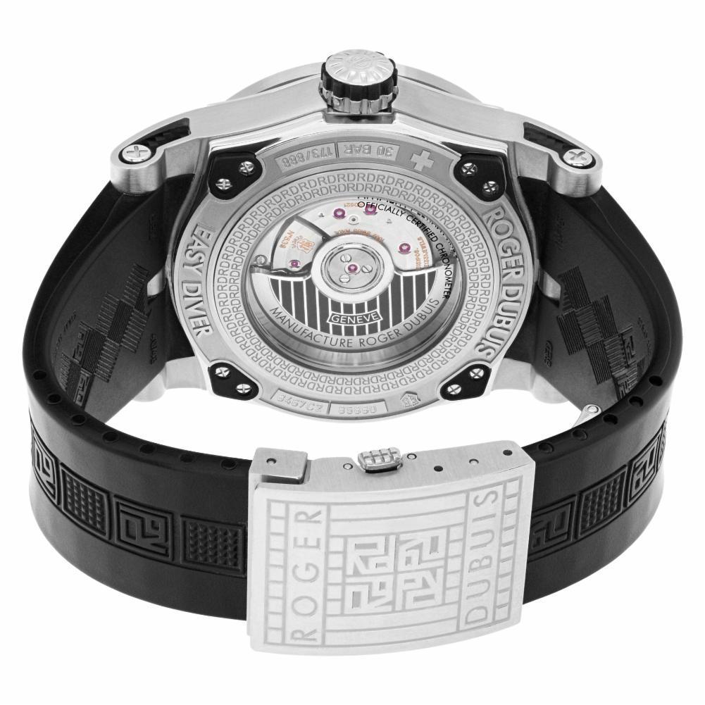 Roger Dubuis Easy Diver RDDBSE0257, Black Dial, Certified and 1