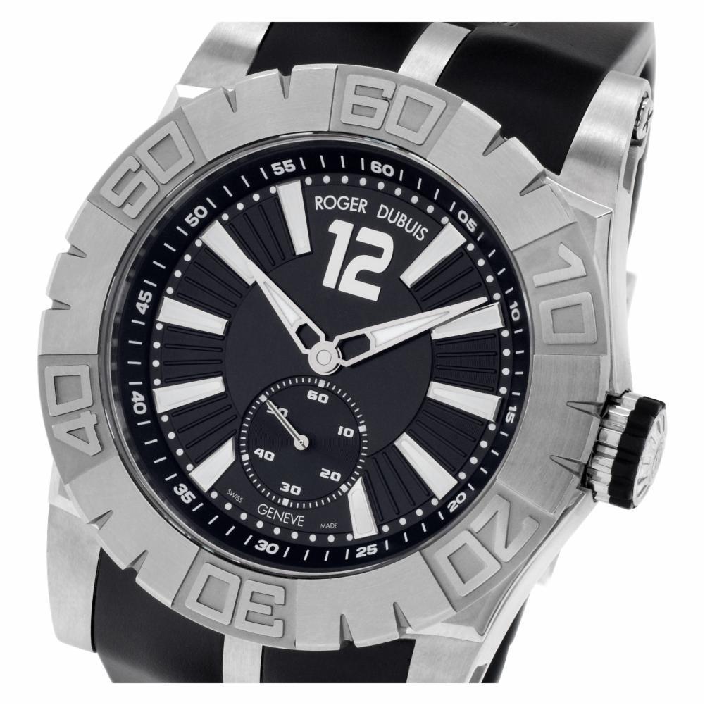 Roger Dubuis Easy Diver RDDBSE0257, Black Dial, Certified and 3