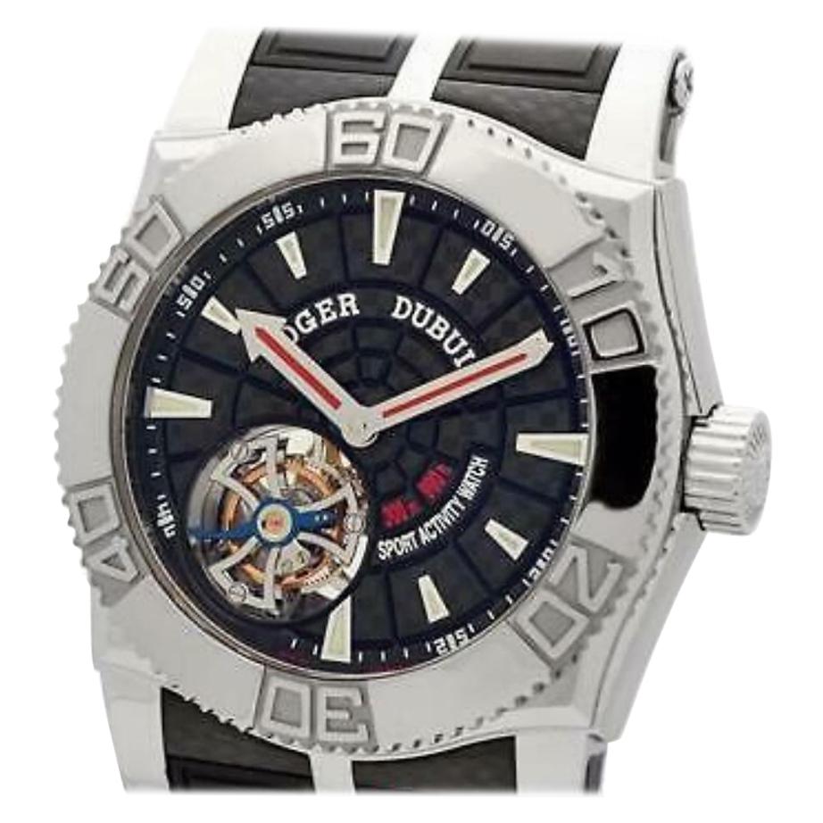 Roger Dubuis Easy Diver SE48029/0K9.53, Black Dial, Certified
