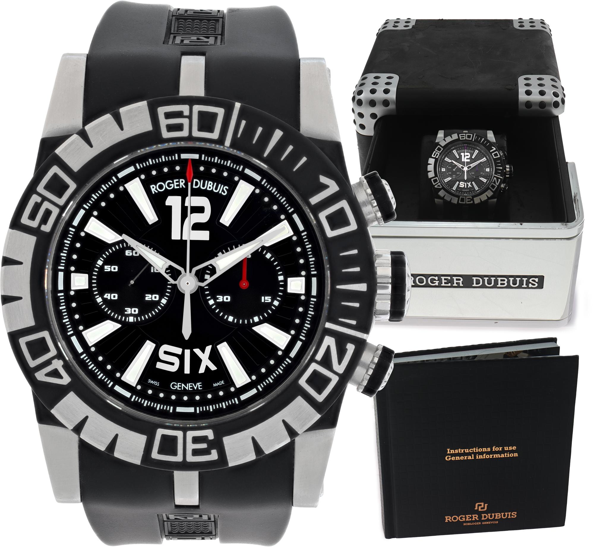 Roger Dubuis Easy Diver Stainless Steel Automatic Wristwatch Ref RDDBSE0253 For Sale 2