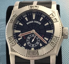 Roger Dubuis White Gold Easy Diver Automatic Wristwatch