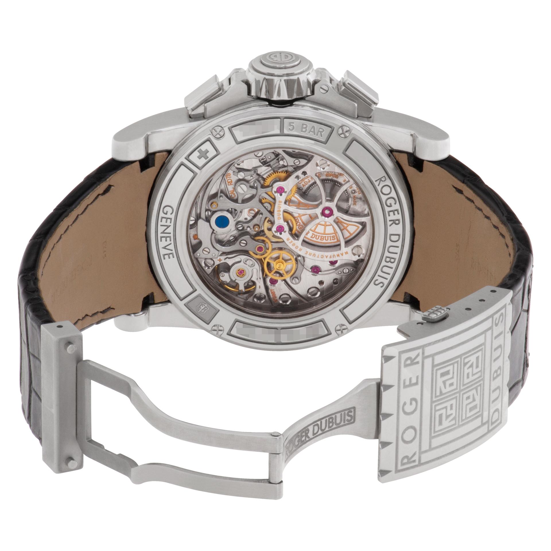 Men's Roger Dubuis Excalibur Chronograph in Stainless Steel Wristwatch Ref.  