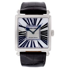 Roger Dubuis Golden Square in 18k White Gold Wristwatch Ref. Dbgs0322