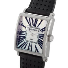 Roger Dubuis Golden Square Mother of Pearl 18k White Gold Watch DBGS0322
