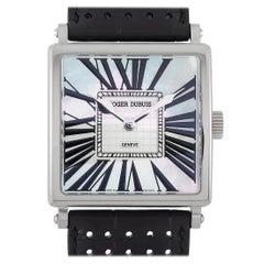 Roger Dubuis Golden Square Mother of Pearl 18k White Gold Watch DBGS0322