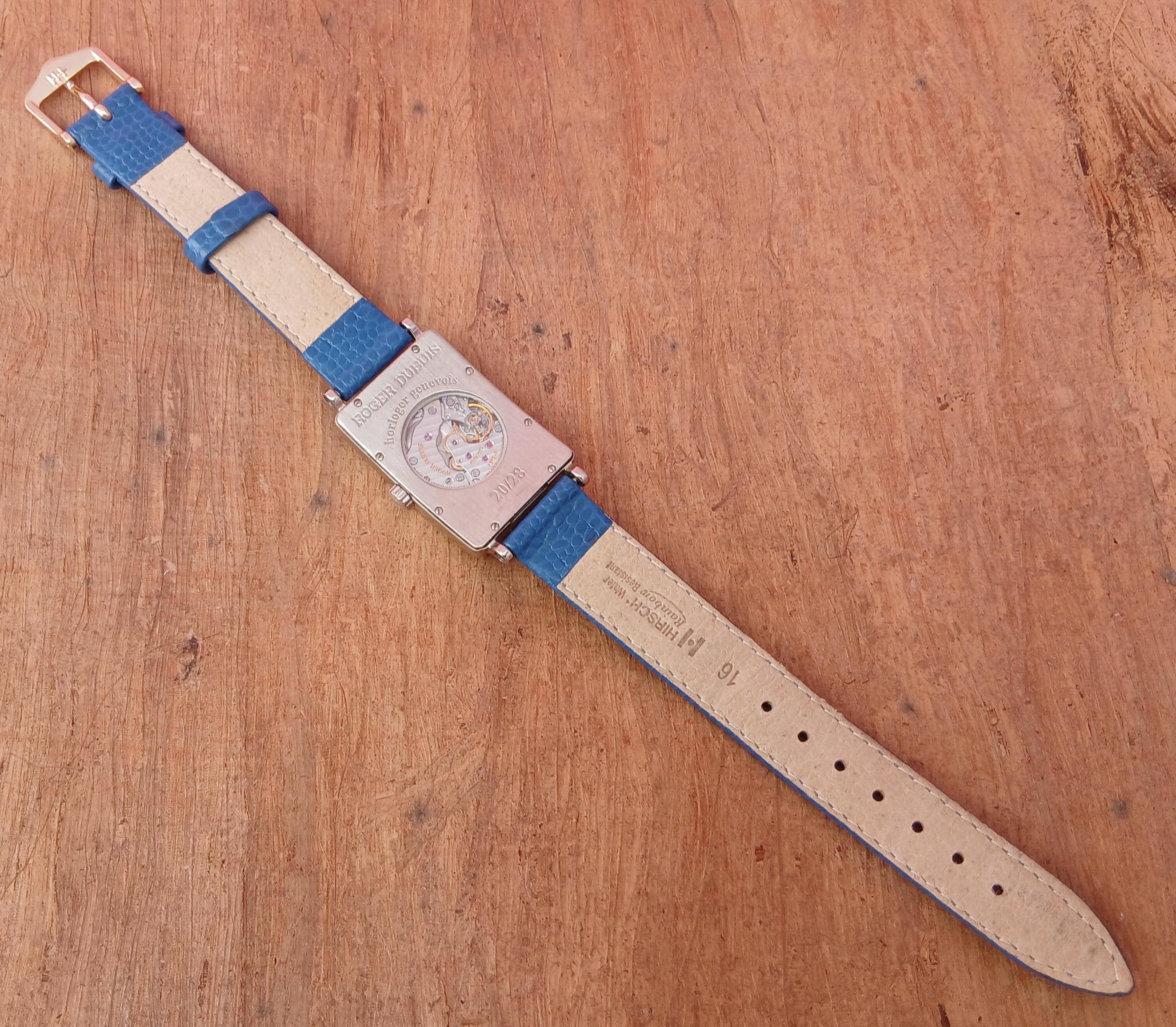 Orologio Roger Dubuis Much More in oro bianco 18k con cassa di diamanti M25 in vendita 5