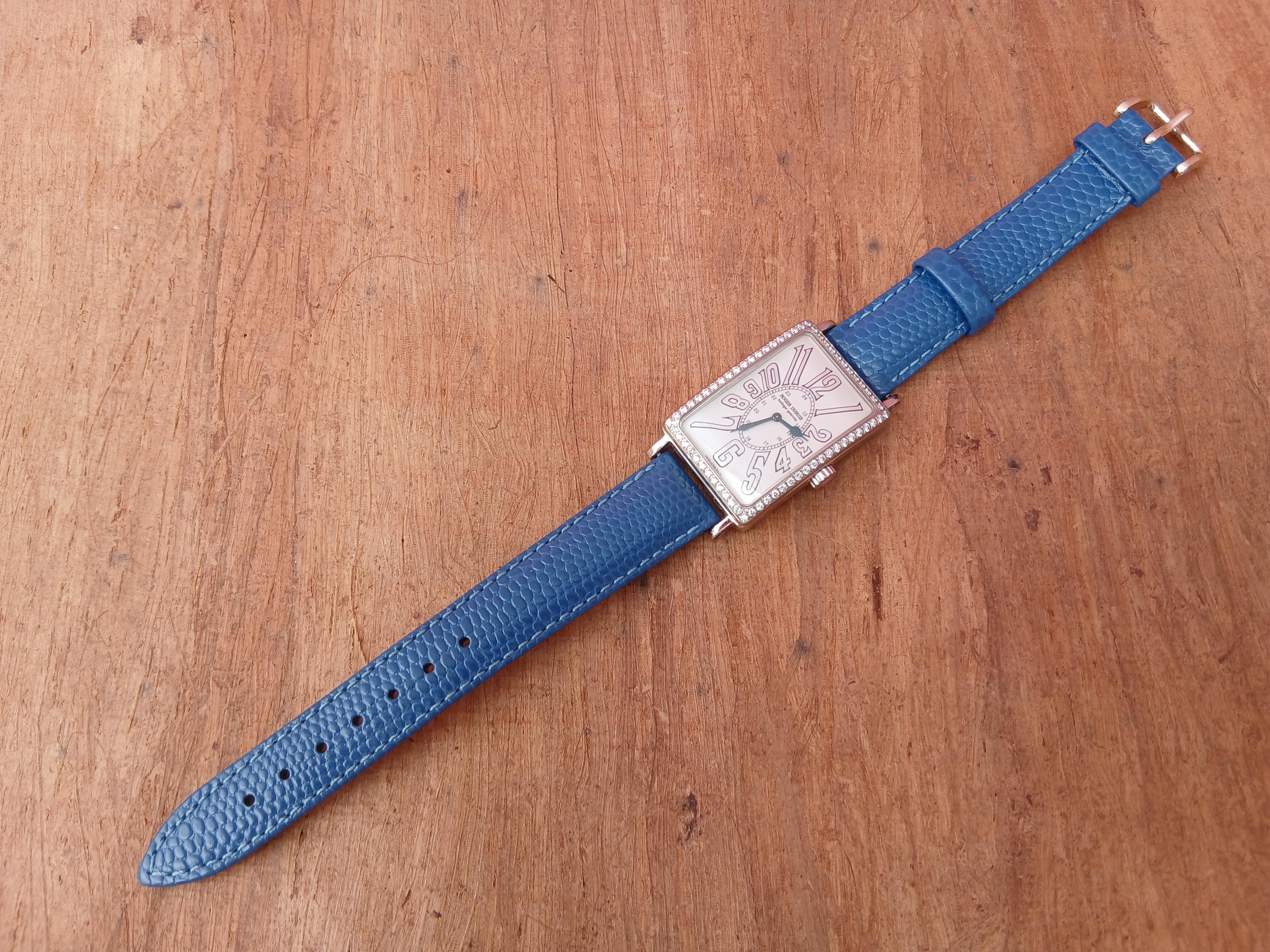 Orologio Roger Dubuis Much More in oro bianco 18k con cassa di diamanti M25 in vendita 13