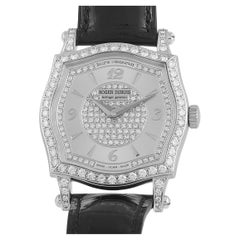 Roger Dubuis Sympathie 18K White Gold Diamond Ladies Watch S37 575