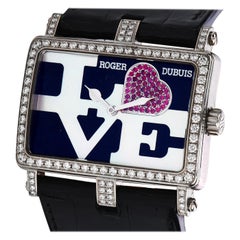 Roger Dubuis Too Much Limitierte Auflage Diamant-Rubin-Uhr aus 18k Gold