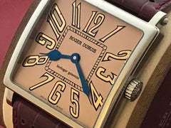 Roger Dubuis White Gold Golden Square Limited Edition Automatic Wristwatch