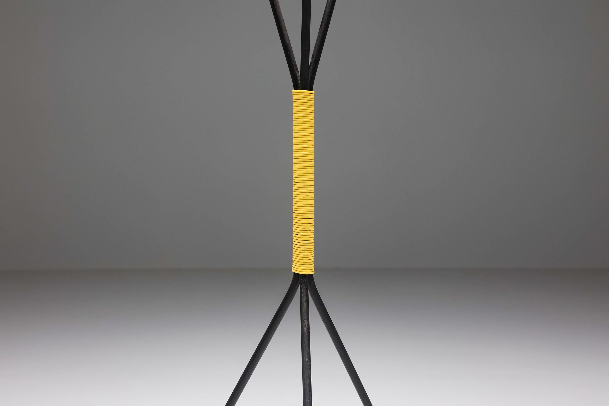 Mid-20th Century Roger Feraud Multicolored Coat Hanger Rack Stand, Mid-century, French, 1950's