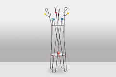Roger Feraud. “Treble clef” coat rack. 1950s/60s.