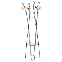 Roger Feraud. “Treble clef” coat rack. 1950s/60s.