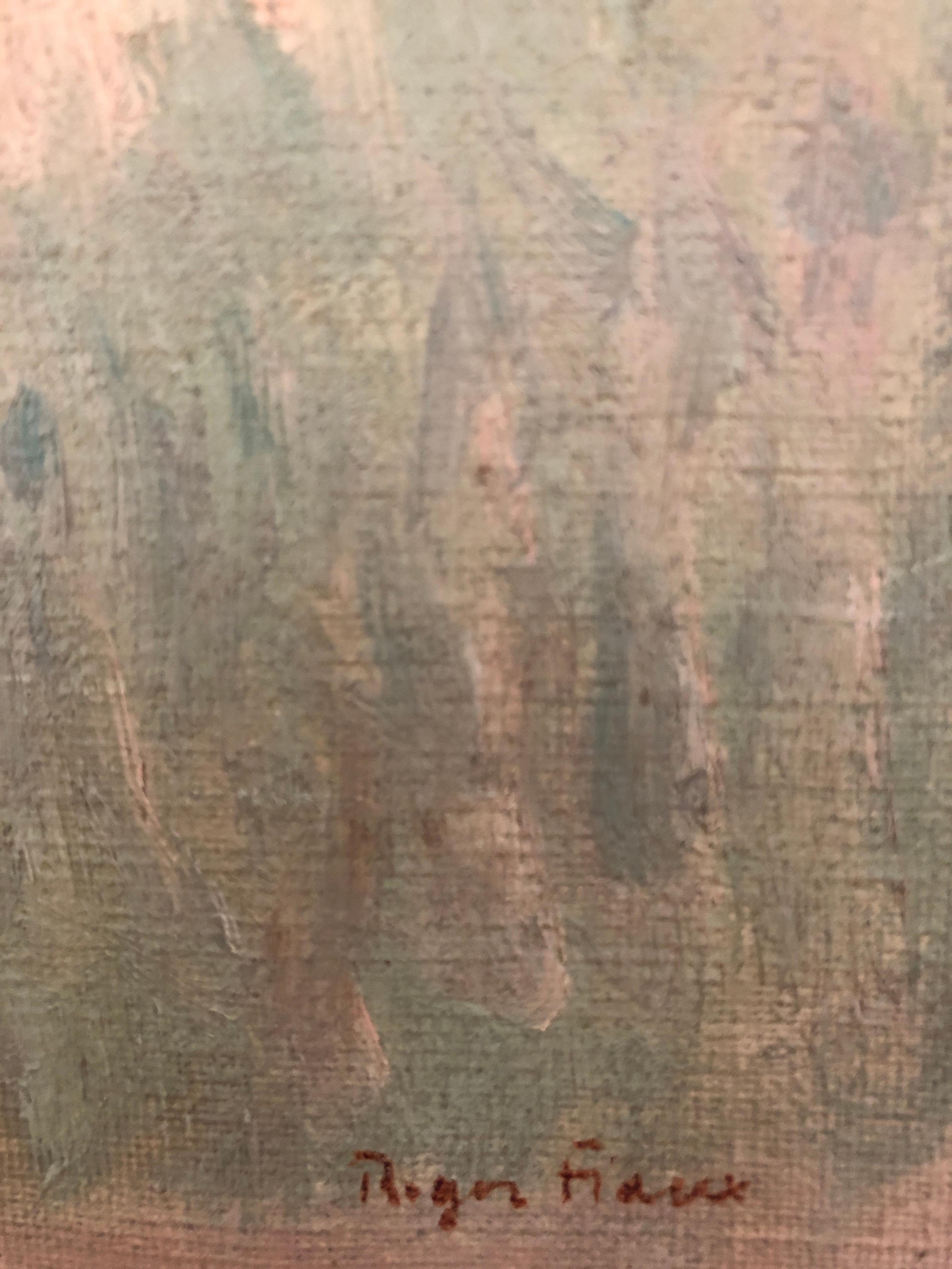 Carriera - Landscape Painting Marrone di Roger Fiaux
