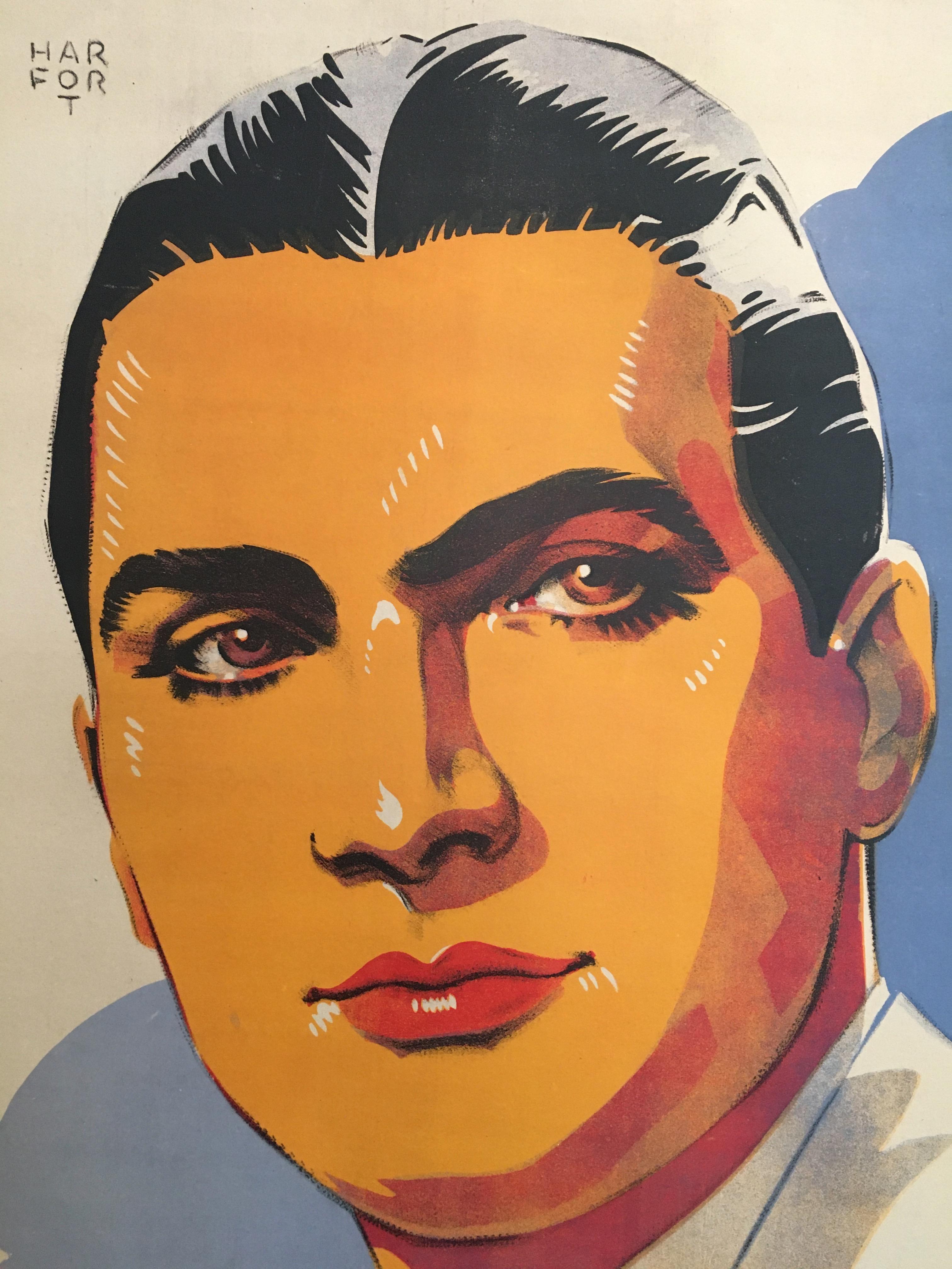 Roger Gerle, original französisches Plakat von Hartford

Ein charmantes Plakat aus den 1940er Jahren: Roger Gerle war ein französischer Unterhaltungskünstler und Musiker 

Künstler
Hartford

Jahr
1940er

Abmessungen
123 x 88 cm.