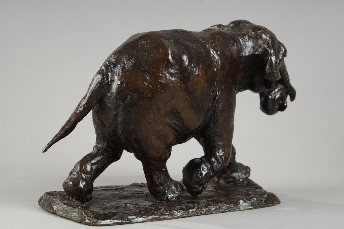 Elephant running with coiled trunk For Sale 5