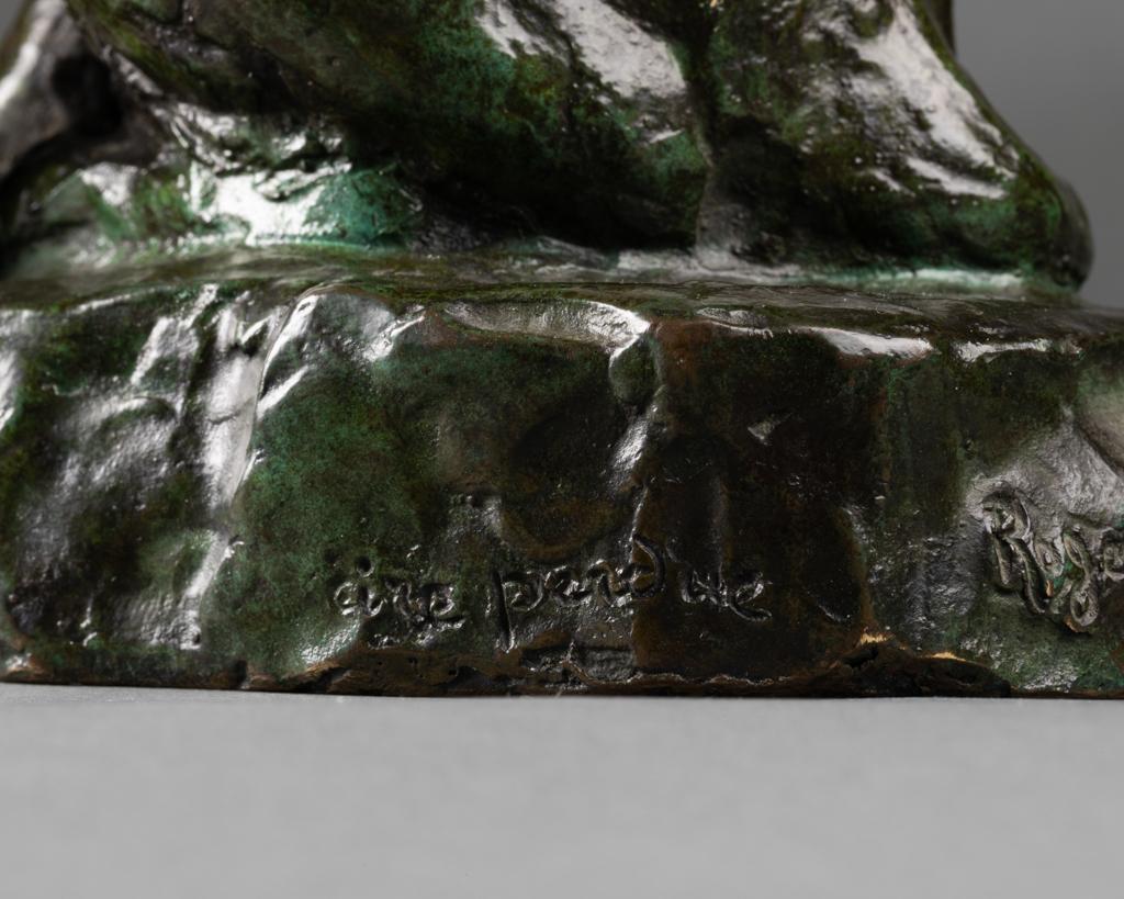 Roger Godchaux, Lionne Aux Aguets, Bronze, Fonte Susse, Vers 1930 3