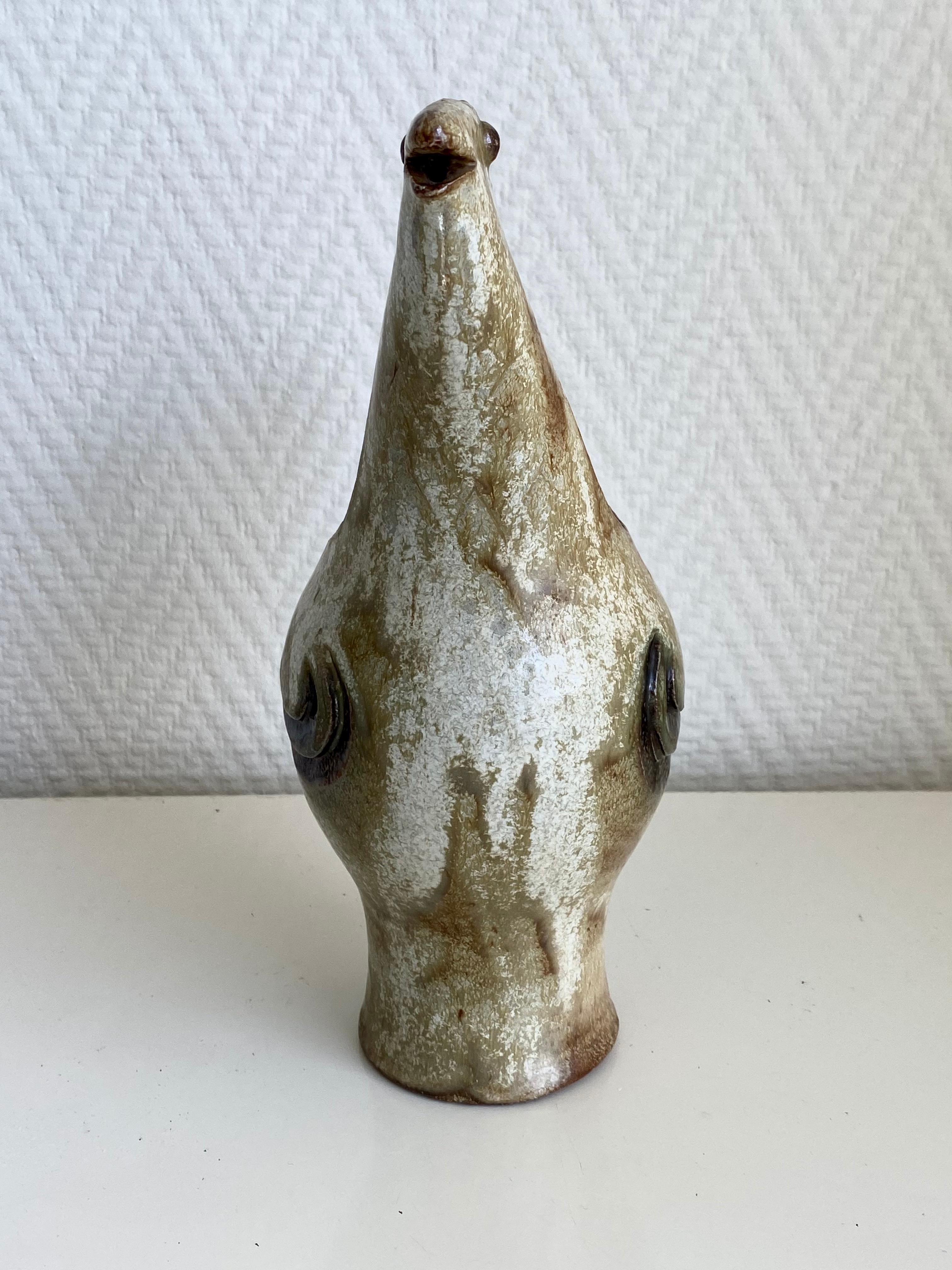 Mid-Century Modern Roger Guérin, Exceptional Hand Crafted Decanter or Vase, Ca. 1930 For Sale