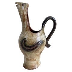 Roger Gurin, Außergewöhnliche handgefertigte Dekanter oder Vase, ca. 1930