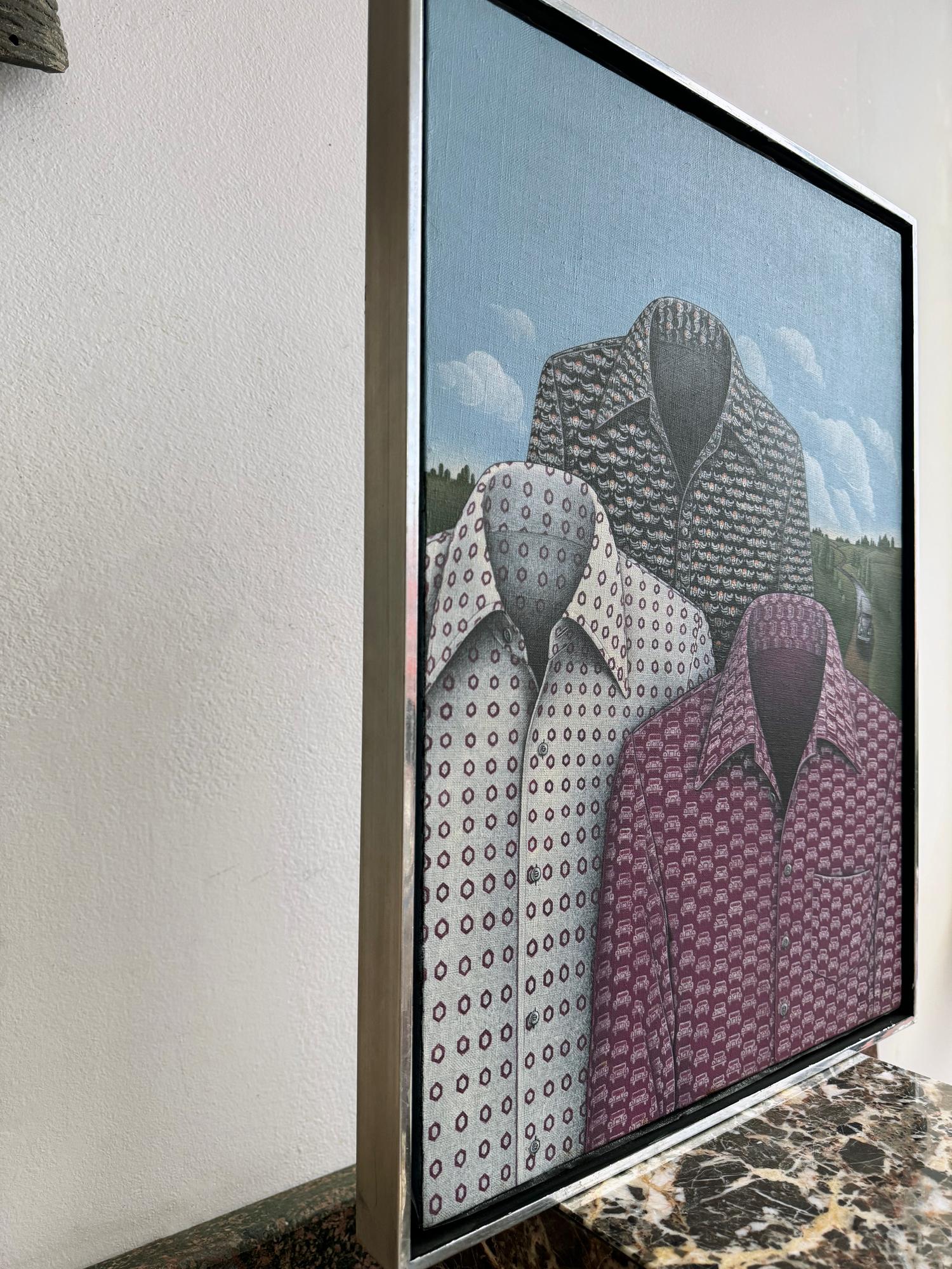 Surreal Men's Shirts Against and Magritte Sky -  Men's Fashion For Sale 6