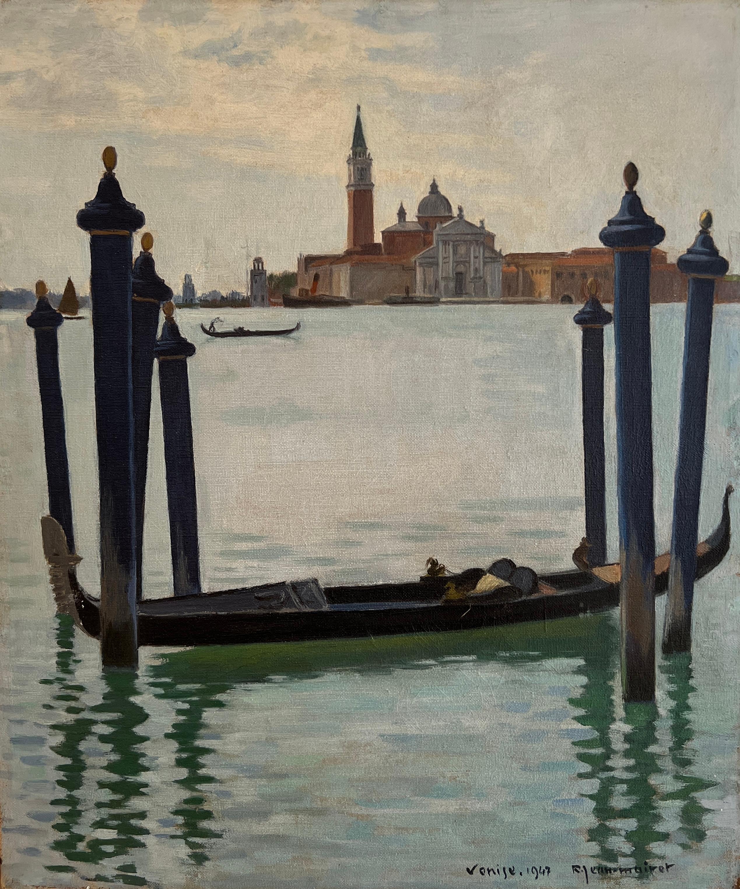 Roger Henri Jean-Mairet Landscape Painting - Venice